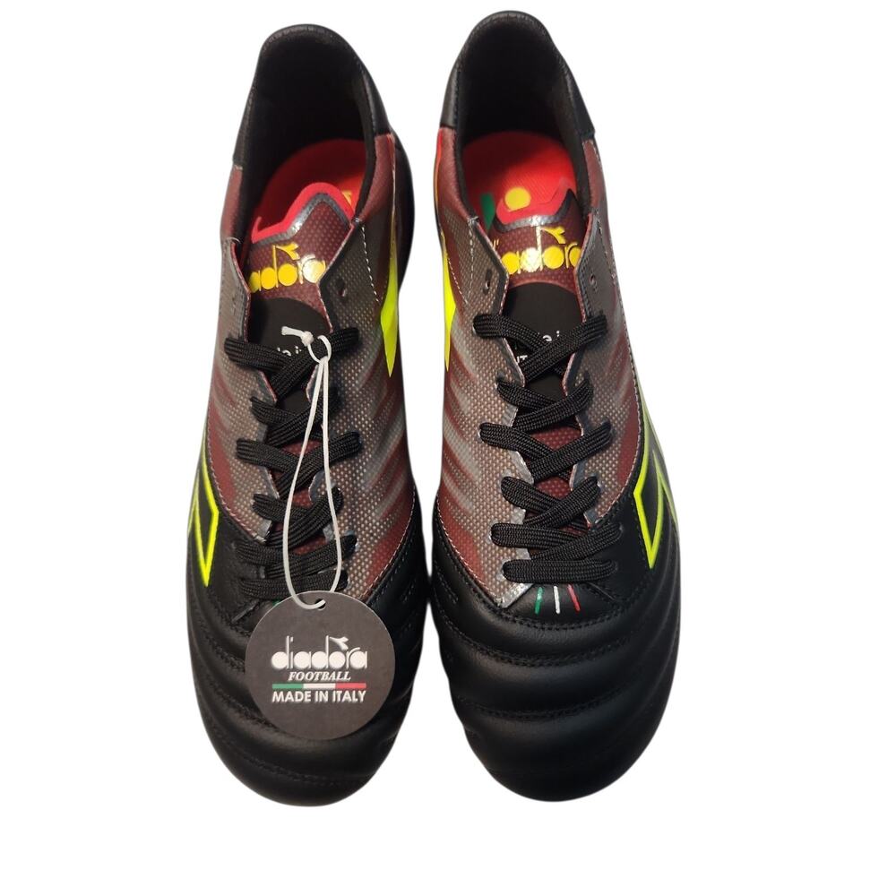 Diadora Brasil Elite 2 LT+ MDPU FG Soccer Cleats Made in Italy Men 6 NWT w/ Bag